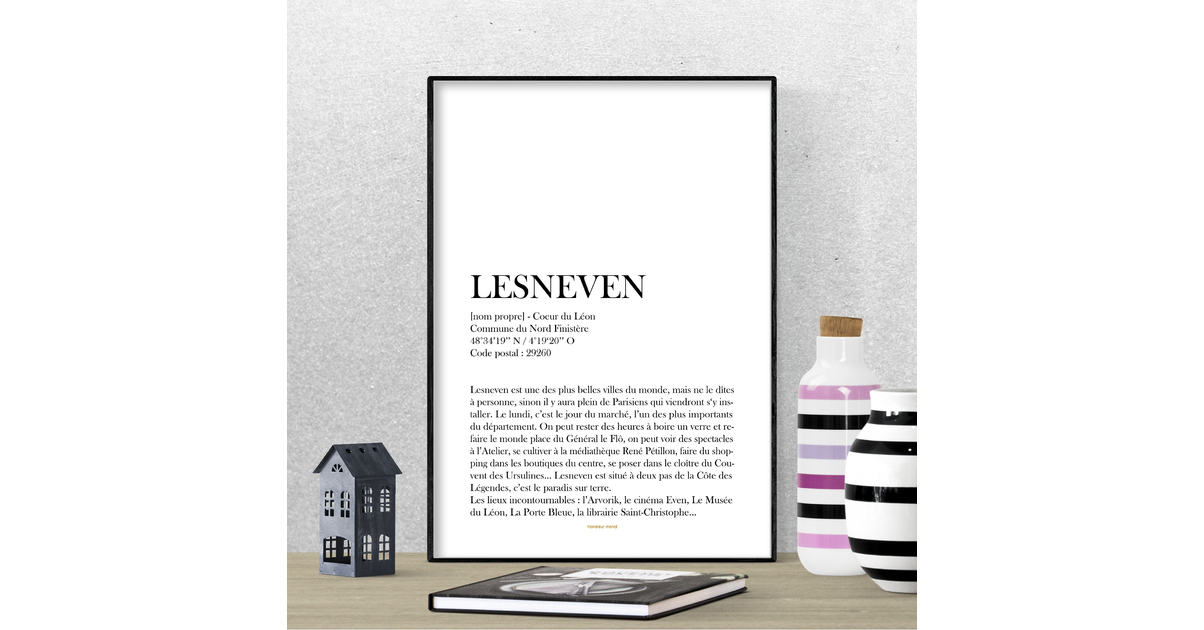 Lesneven La Definition Toutes Les Affiches Affiches Finistere